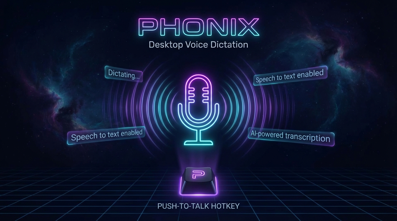 Phonix - Desktop Voice Dictation
